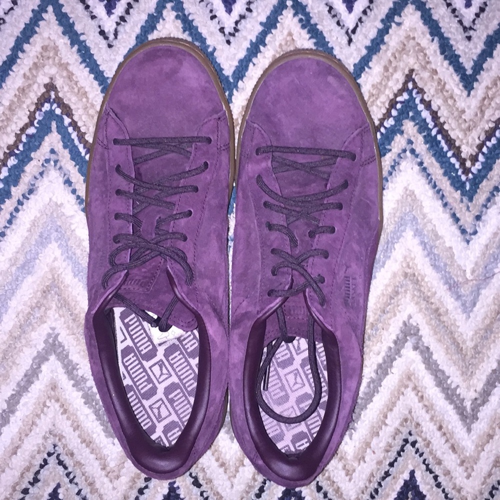 Purple Mens size 8.5 , Fenty Pumas